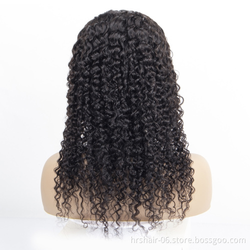 Hot Sale  Thick 180% Density Color 1B/27,99J,30#  U Part Wig Human Hair Half Hand Tied Made Human Hair Wigs For Black Woman